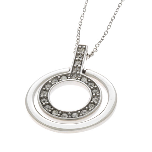 Herspirit Classique 2 Circle Pendant And Chain (HSN068)