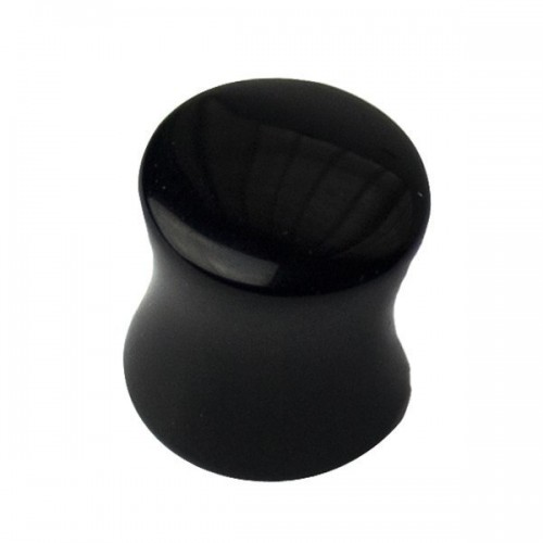 Semi Precious Flared Plugs - Black Onyx (PLSO)